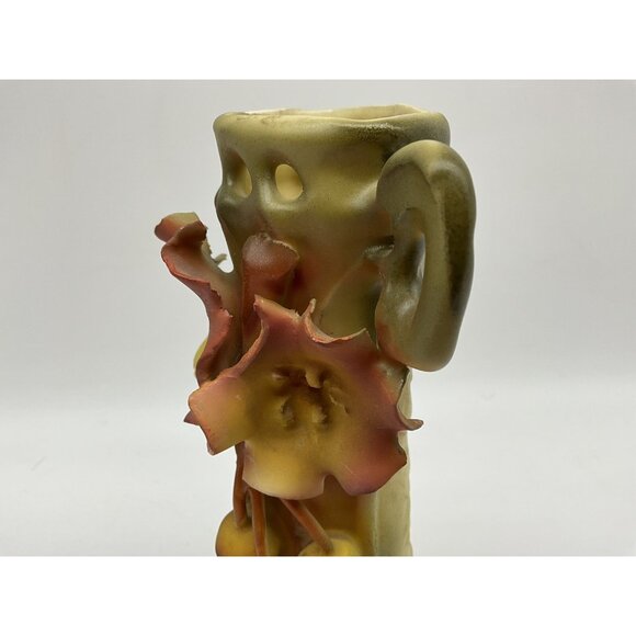 Royal Dux Antique Amphora Austrian Art Nouveau Cherries and Blossoms Vase 8.25" - Picture 10 of 16